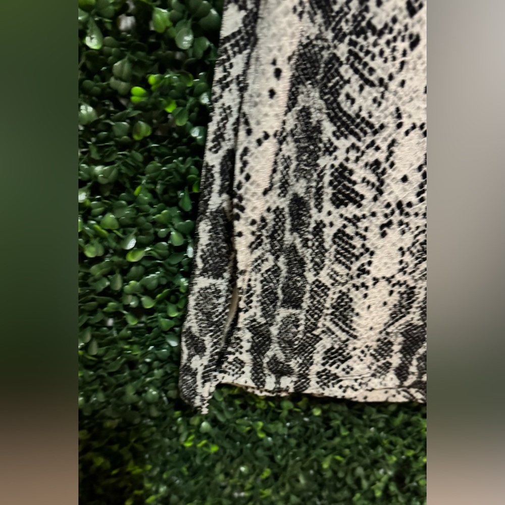 Eye Candy Python Snakeskin Strappy Bodycon Midi D… - image 7